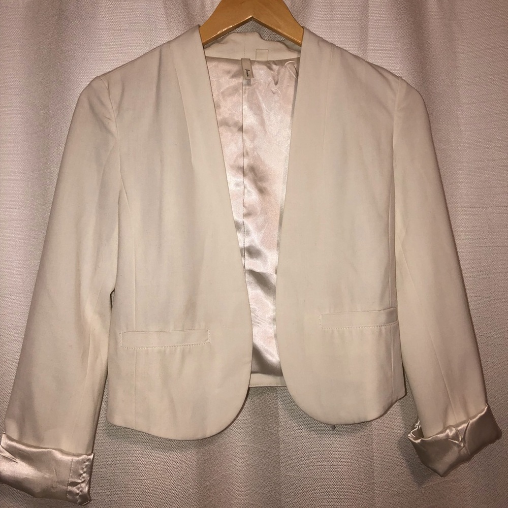 White Nordstrom Blazer!
